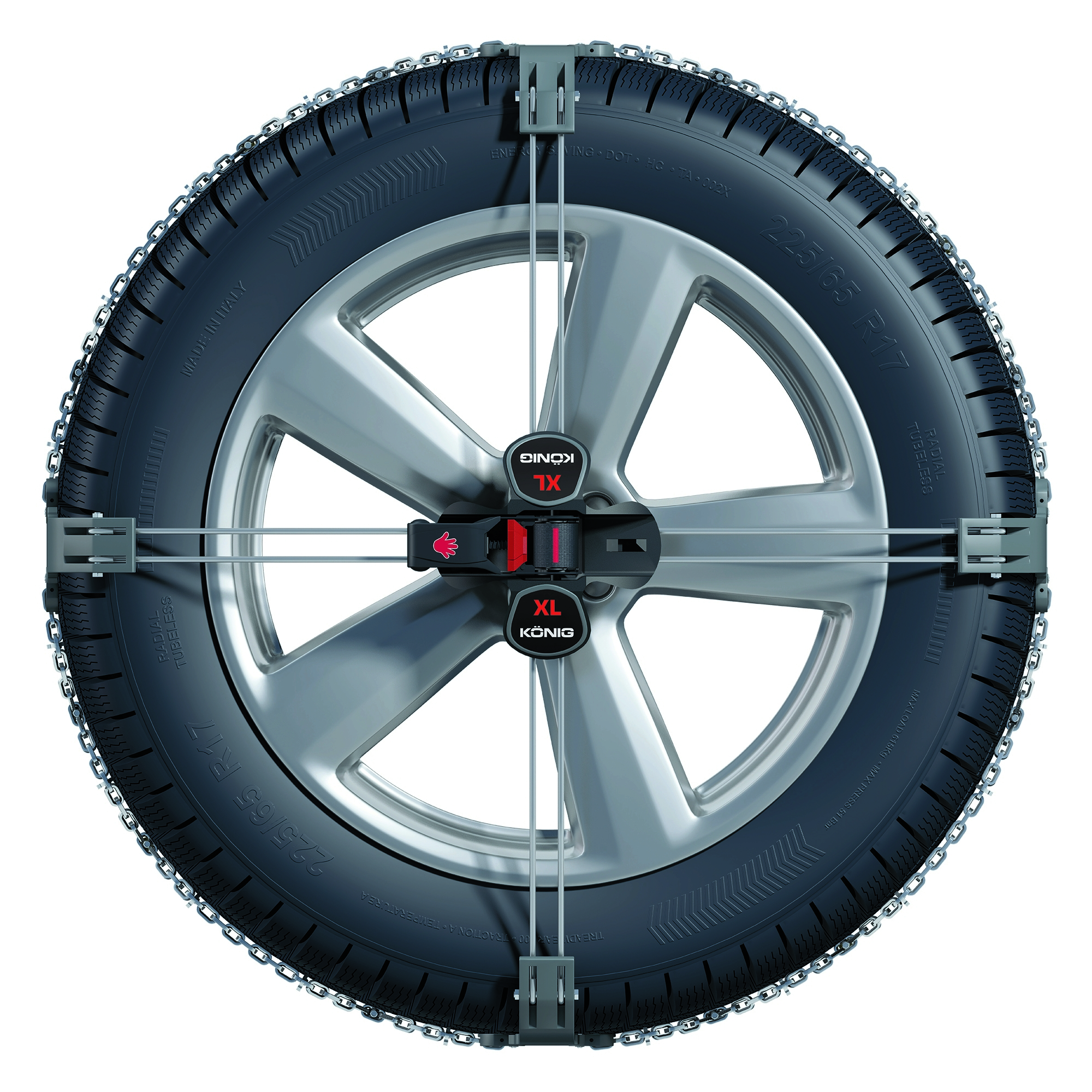 König K-Summit XL Lauffläche-Schneeketten für SUVs