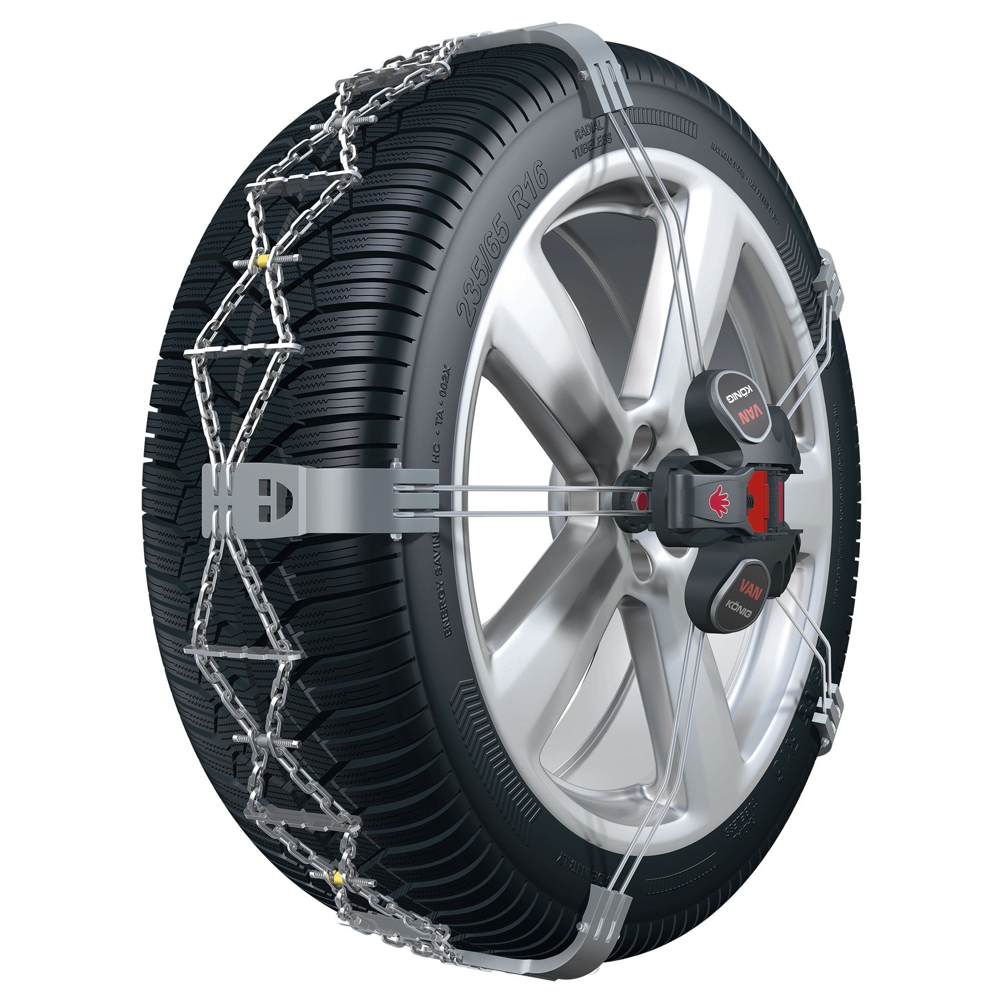 König K-Summit VAN Laufflächen-Schneeketten für VANs und Wohnmobile